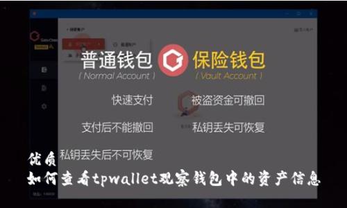 优质  
如何查看tpwallet观察钱包中的资产信息