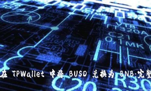 如何在 TPWallet 中将 BUSD 兑换为 BNB：完整指南