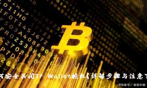 如何安全关闭TP Wallet授权？详解步骤与注意事项